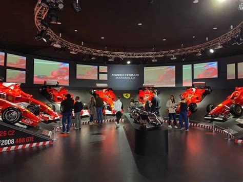 Inside Ferrari Museum