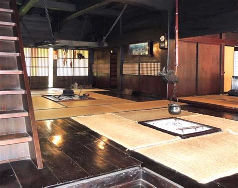 Inside Gassho-style House