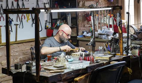 Inside Jewelry Workshop