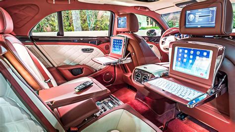 Inside Luxury Car