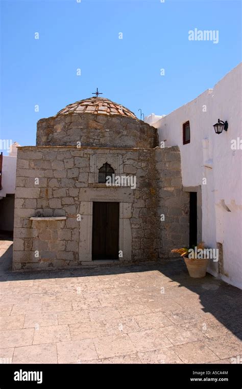 Inside Monastery of Saint John Patmos