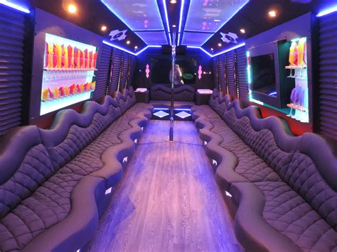 Inside Party Bus