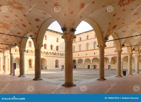 Inside Sforza Castle