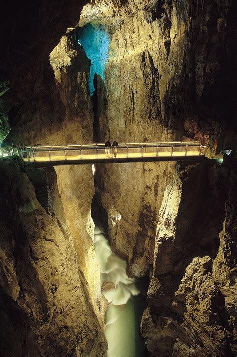 Inside Skocjan Caves