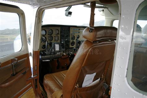 Inside Small Plane