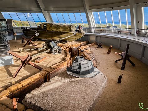 Inside Utah Beach Landing Museum