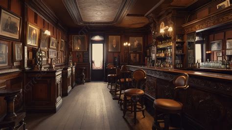 Inside a Historical Pub