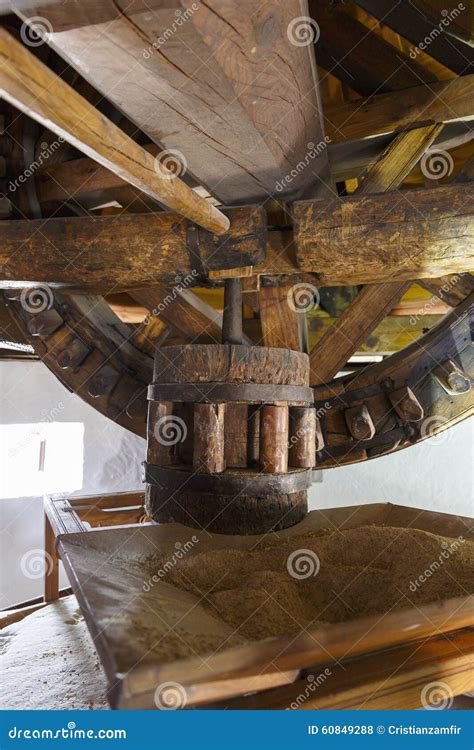 Inside a La Mancha windmill