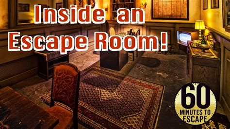 Inside an escape room