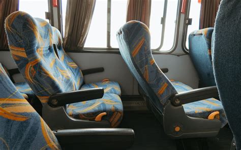 Inside bus amenities