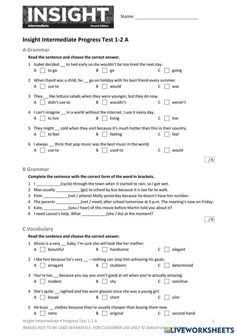 Insight Test Free