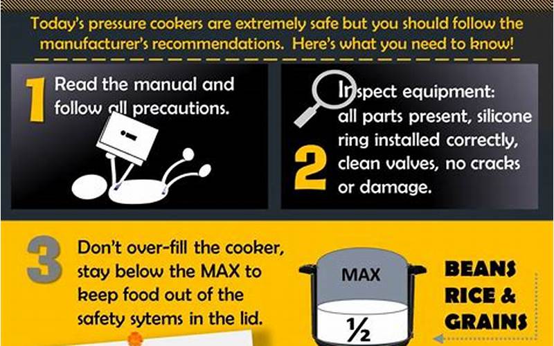 Insignia Pressure Cooker Safety Tips