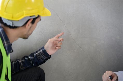 Inspecting a Foundation Crack