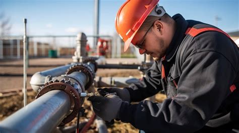 Inspecting a Gas Line