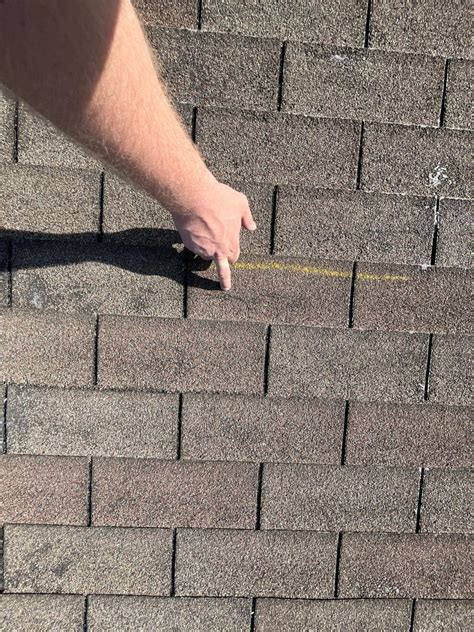 Inspecting roof for damage