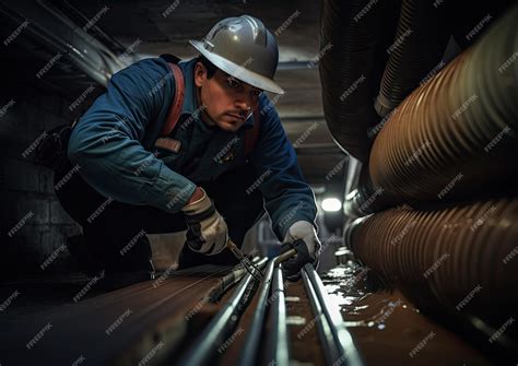 Inspecting sewer line