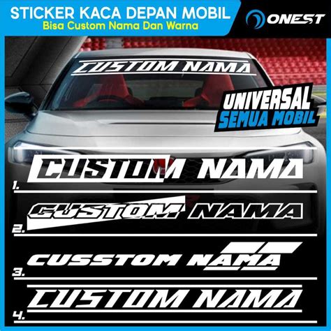Inspirasi Cutting Sticker Mobil