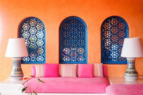Inspirasi Desain Ruang Tamu, Sentuhan Maroko Suasana Jadi Semarak - iDEA