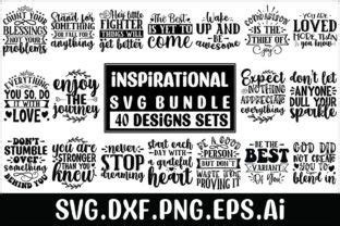 Download Inspirational Bundle 40 Designs Files DXF Files
