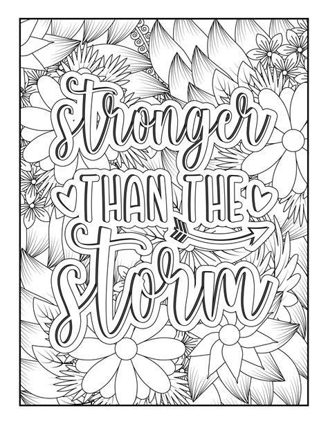 Inspirational Coloring Pages For Adults Printable