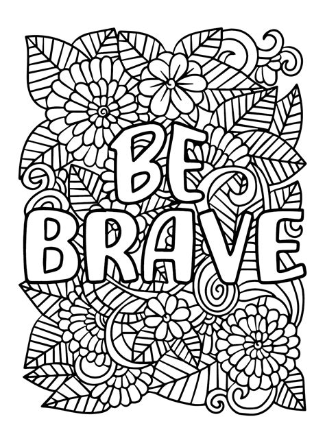 Inspirational Coloring Pages Free