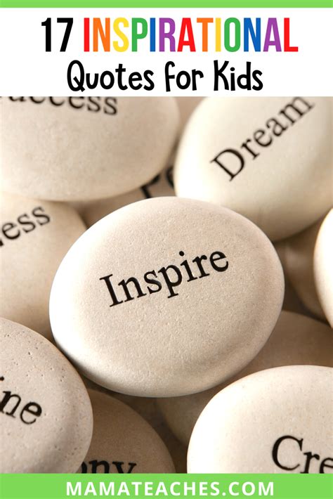 Inspirational Helpful Quotes For Kids