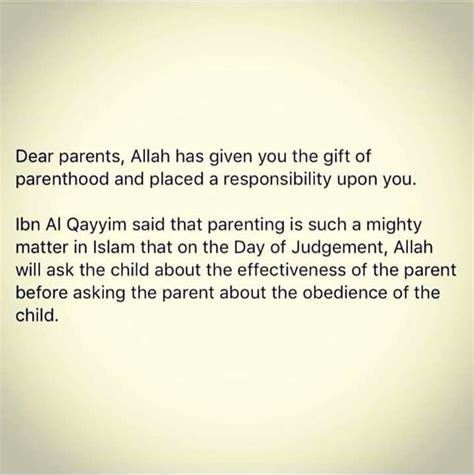 Inspirational Parents Islamic Quotes