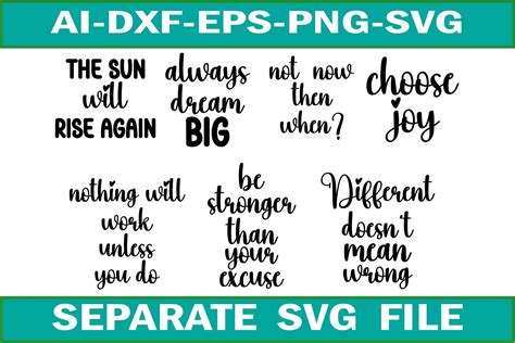 Download Inspirational Quotes Bundle Files
