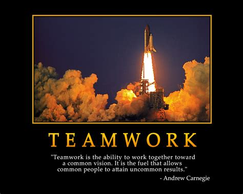 Inspirational Quotes For Work Teamwork