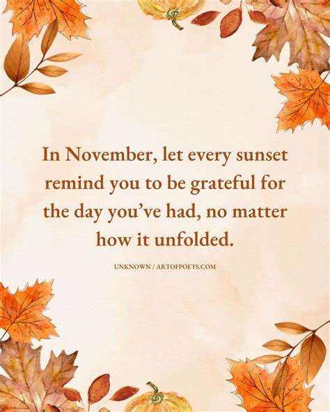 Inspirational Quotes November Quotes