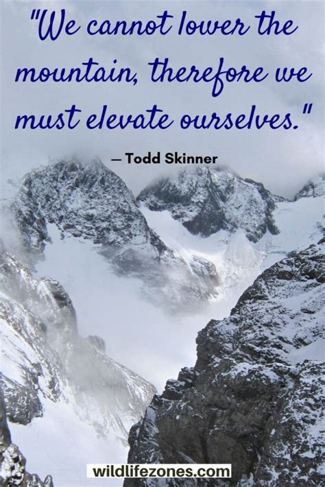Inspirational Short Mountain Quotes