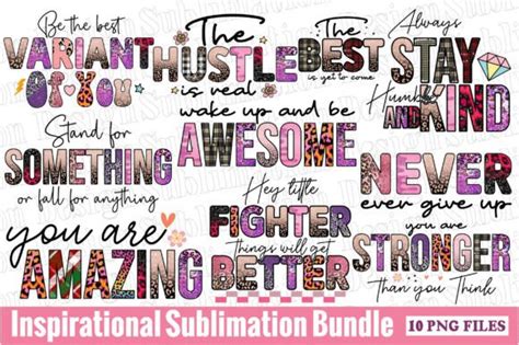 Download Inspirational Sublimation Design For Crafts