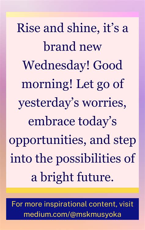 Inspirational Wednesday Quotes For Work