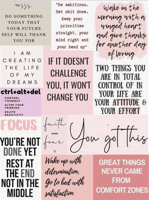 Inspiring Moodboard Quotes