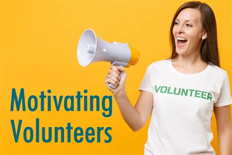 Inspiring and Motivating Volunteers image