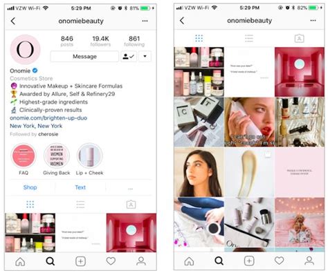Instagram marketing for beauty brands