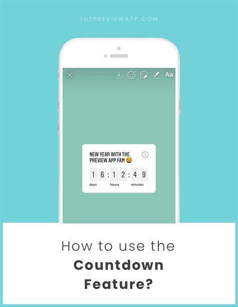 Tips dan trik menggunakan fitur countdown Instagram