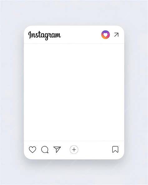 Instagram Empty Template Picture