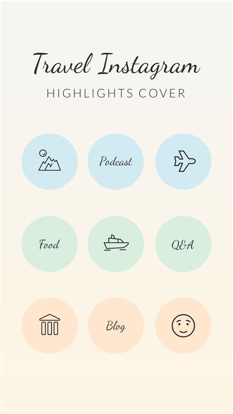 Instagram Highlights Template