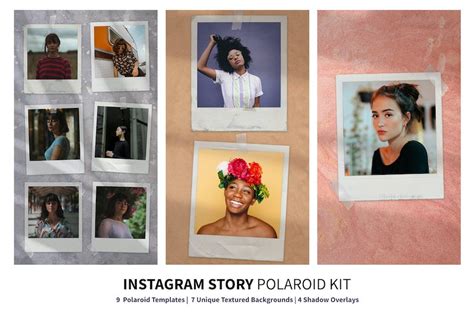 Instagram Story Polaroid Template