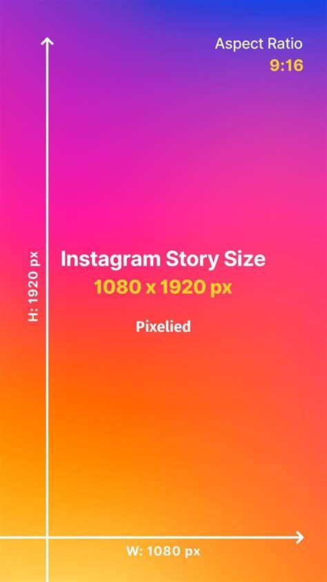 Instagram Story Video Format Size
