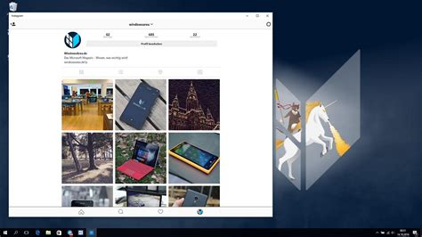 Instagram pour Windows 10