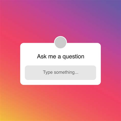 Instagram ask a question
