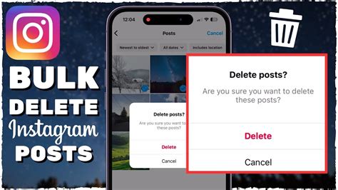 Instagram is also adding the option to delete posts in bulk