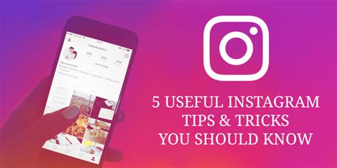 Instagram tips