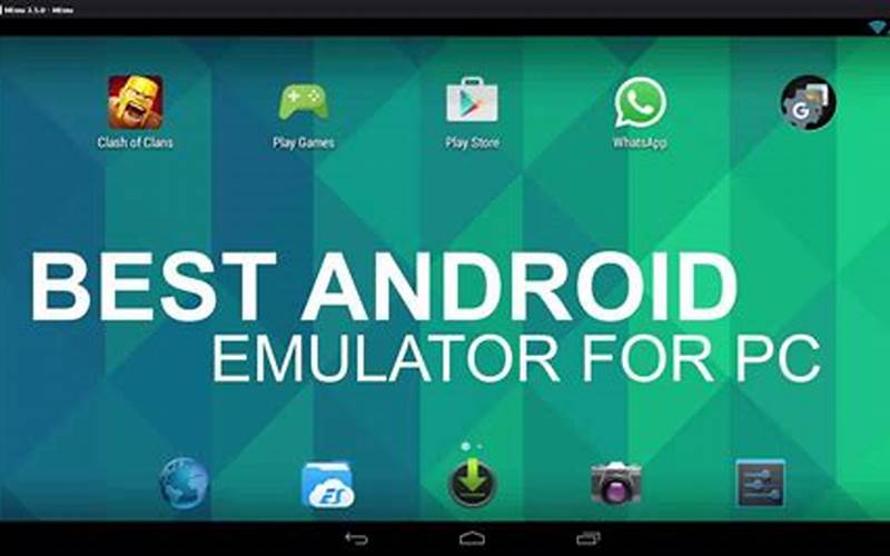 Instal Emulator Android