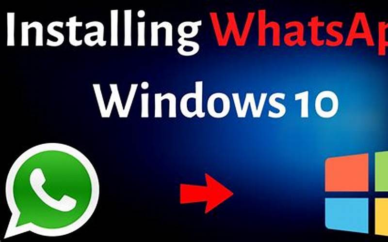 Install Whatsapp Desktop