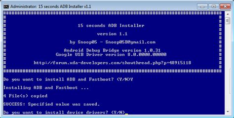 Install ADB on Windows