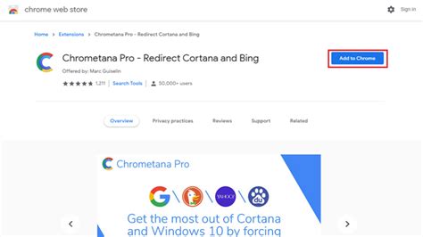 Install Chrometana Pro extension