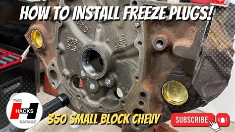 Installing Freeze Plugs